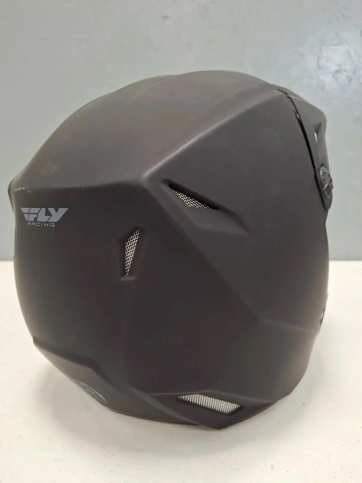 Fly Apparel Fly Kinetic Scan Helmet (Matte Black, Medium) USED 73-3470M U Jorgensen Powersports