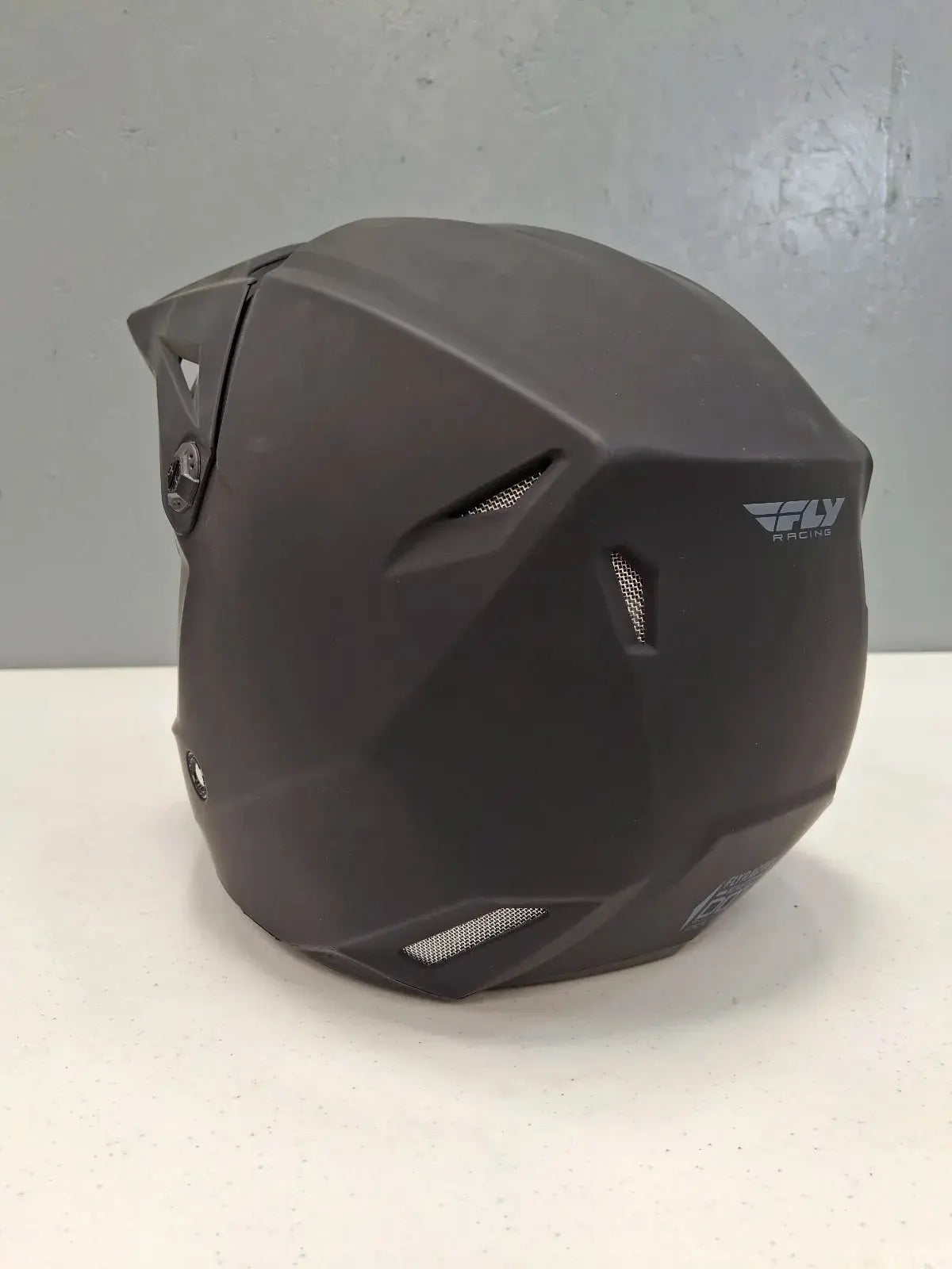Fly Apparel Fly Kinetic Scan Helmet (Matte Black, Medium) USED 73-3470M U Jorgensen Powersports