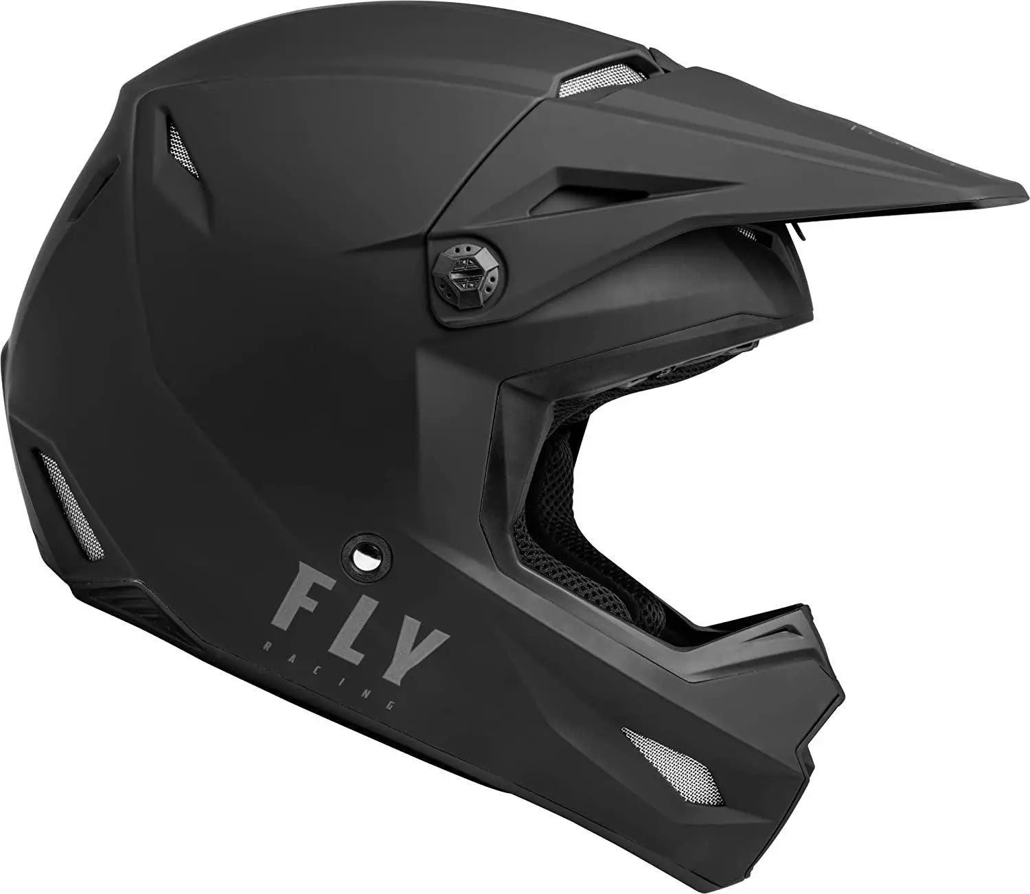 Fly Apparel Fly Kinetic Scan Helmet (Matte Black, Medium) USED 73-3470M U Jorgensen Powersports