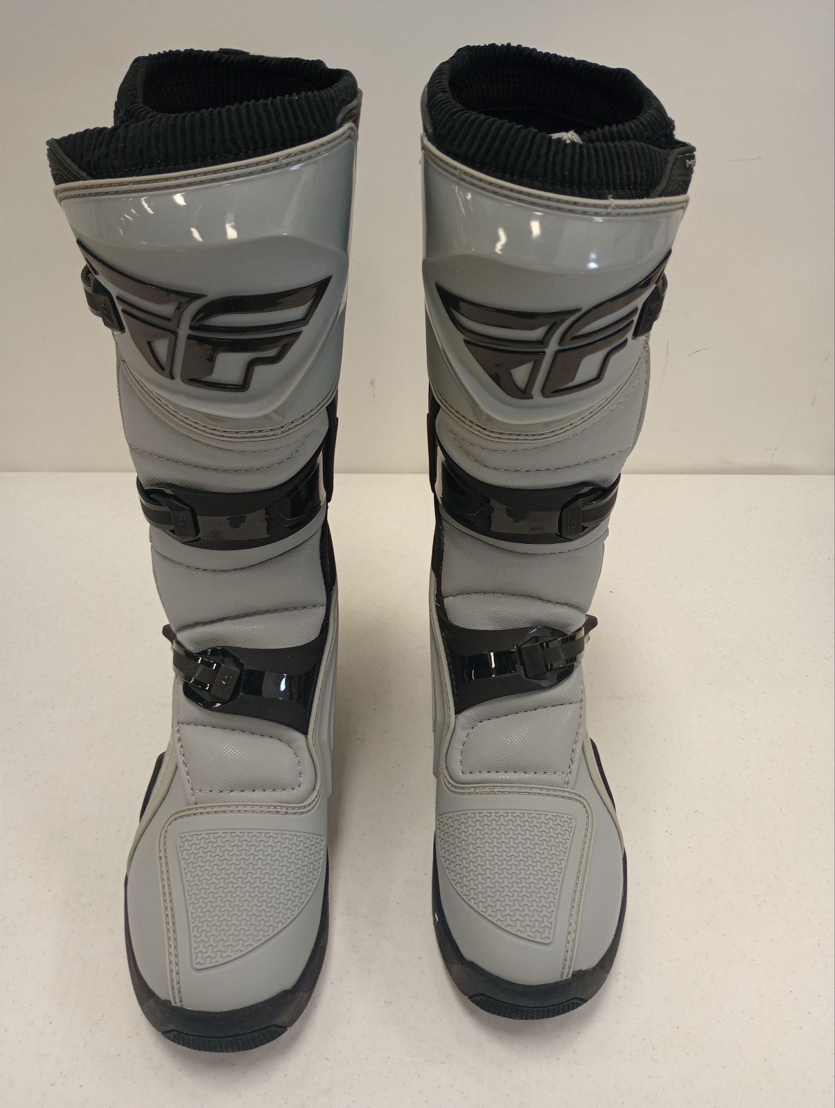 Fly Apparel Fly Maverick Enduro Boots (Grey, Size 12) USED 364-68012 u B099Y198CX Jorgensen Powersports