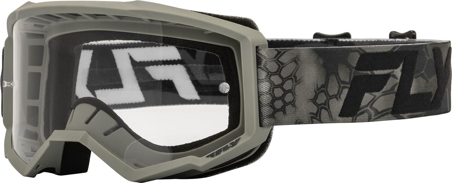 Fly Apparel Grey/Black / Youth Fly Focus Goggles 37-51159Y Jorgensen Powersports