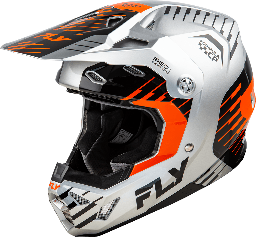 Fly Apparel Grey/Orange/Black / Medium Fly Formula CP Slice Helmet 2026 73-0053M 191361482540 Jorgensen Powersports