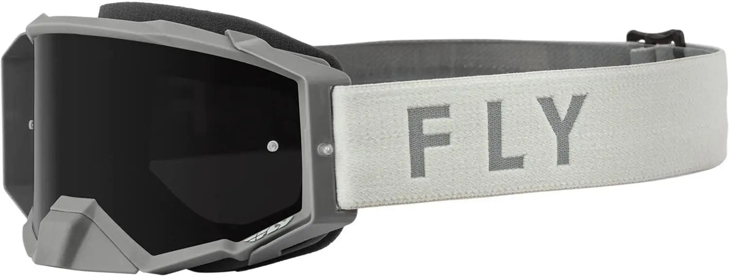 Fly Apparel Grey/Silver / Adult Fly Zone Pro Goggles 37-51892 B099YJ2XQ7 Jorgensen Powersports