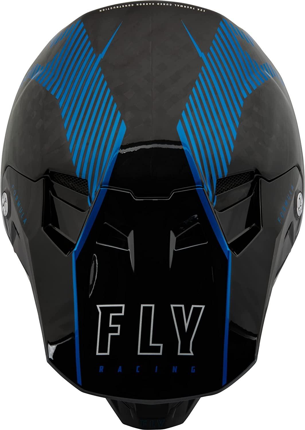 Fly Apparel Large Fly Carbon Tracer Helmet 73-4440L B0B3M63KWB Jorgensen Powersports