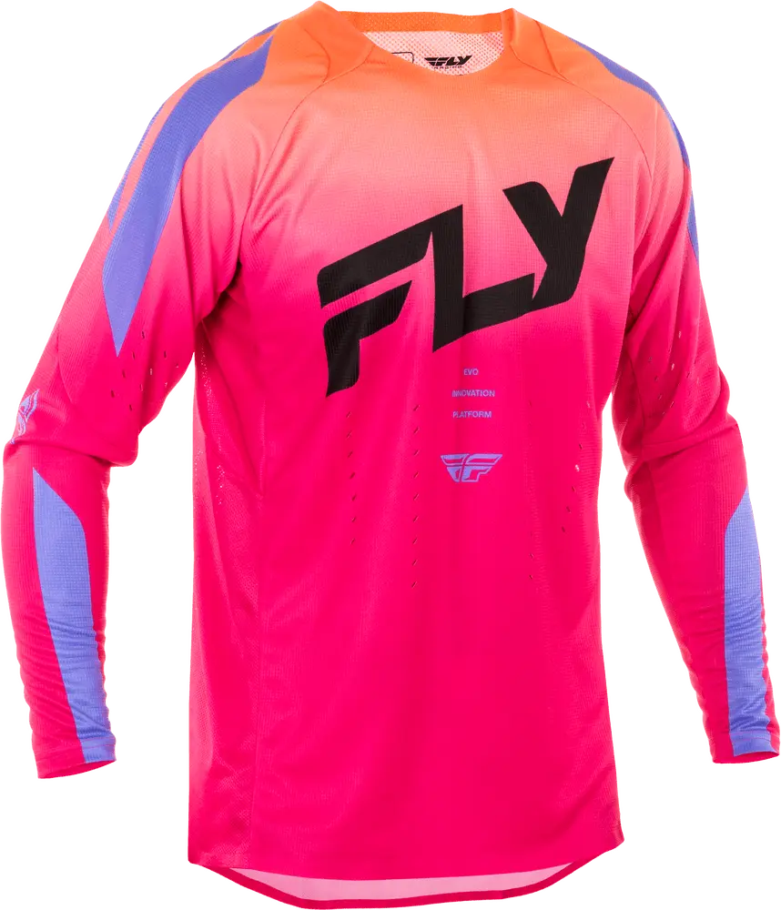 Fly Apparel Pink/Lavender/Black / Medium Fly Evolution DST Jersey 2025 378-121M 191361475351 Jorgensen Powersports