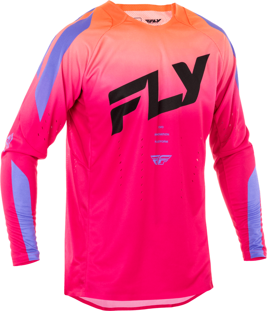 Fly Apparel Pink/Lavender/Black / Medium Fly Evolution DST Jersey 2025 378-121M 191361475351 Jorgensen Powersports
