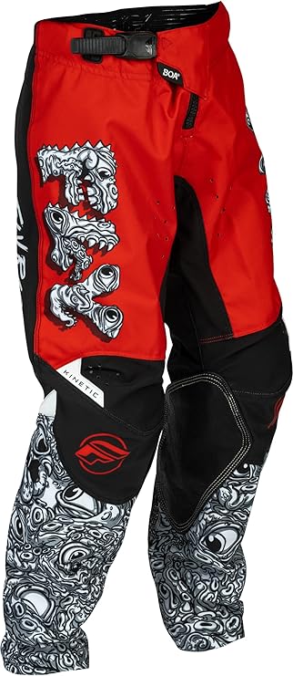 Fly Apparel Red / 22 Fly Racing 2026 Kinetic Mutant Youth Dirt Bike Pants 379-53622 191361516757 Jorgensen Powersports