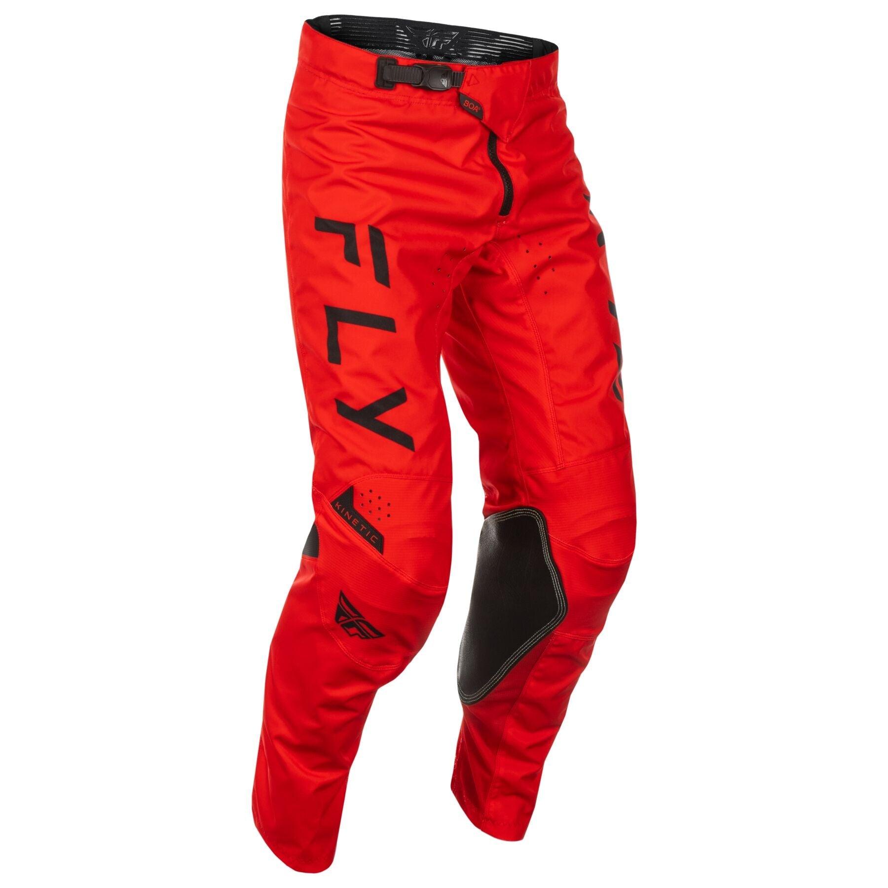 Fly Apparel Red/Black / 30 Fly Kinetic Center Pants 2025 378-53230 191361478413 Jorgensen Powersports