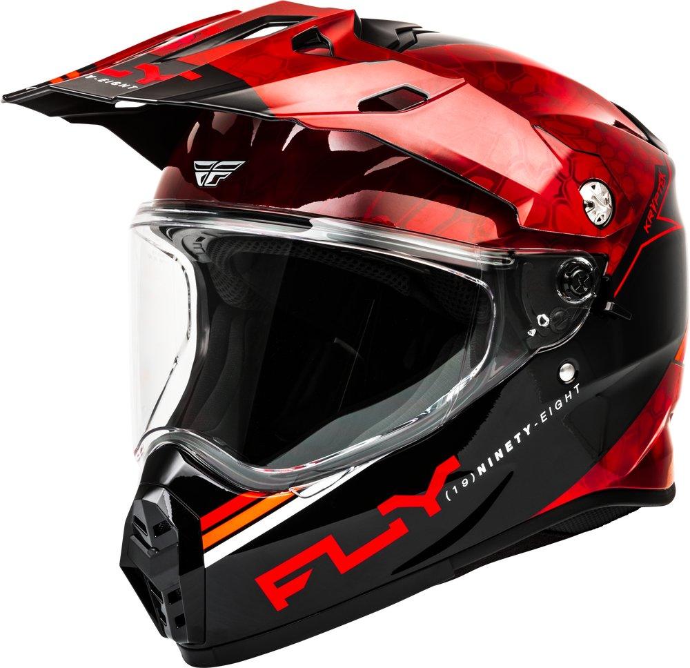 Fly Apparel Red/Black / Small Fly Dirt Trekker Kryptek Conceal Helmet Jorgensen Powersports