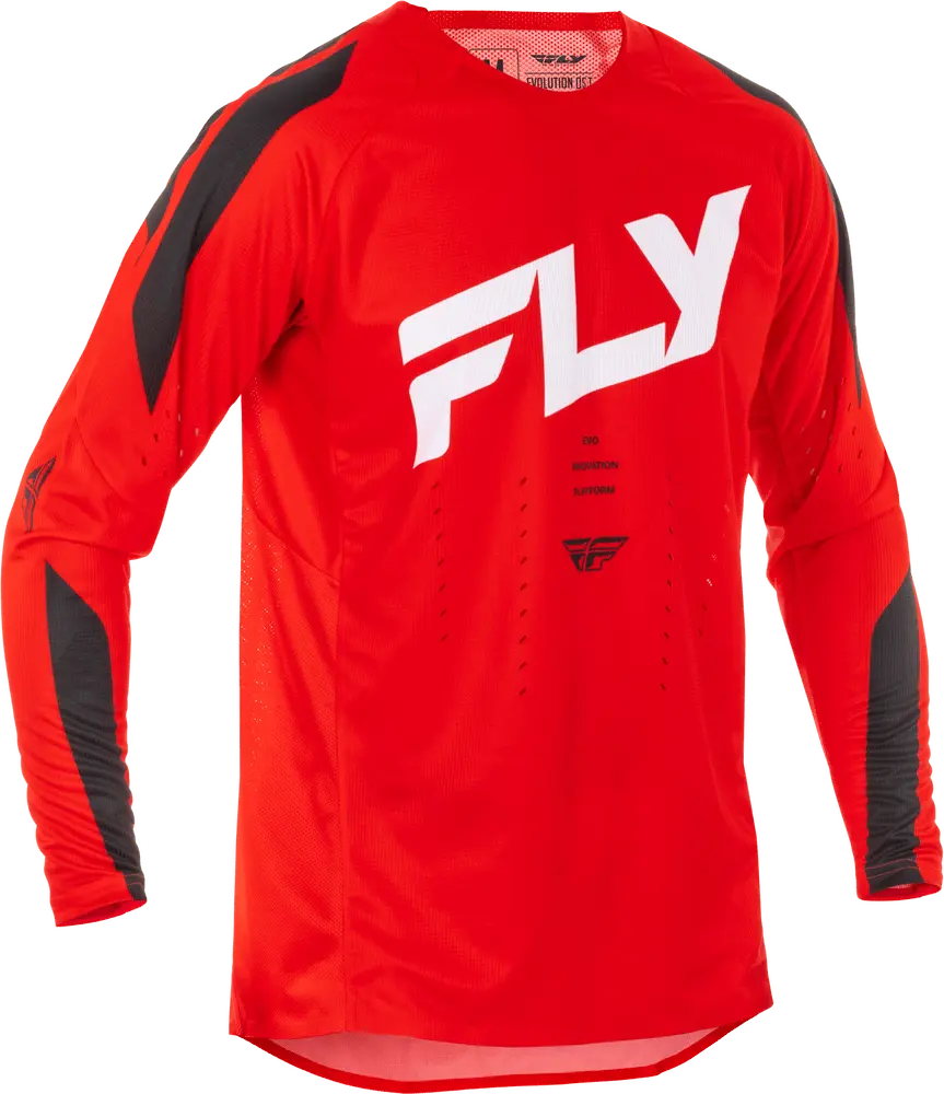 Fly Apparel Red/White/Black / Medium Fly Evolution DST Jersey 2025 378-122M 191361475405 Jorgensen Powersports