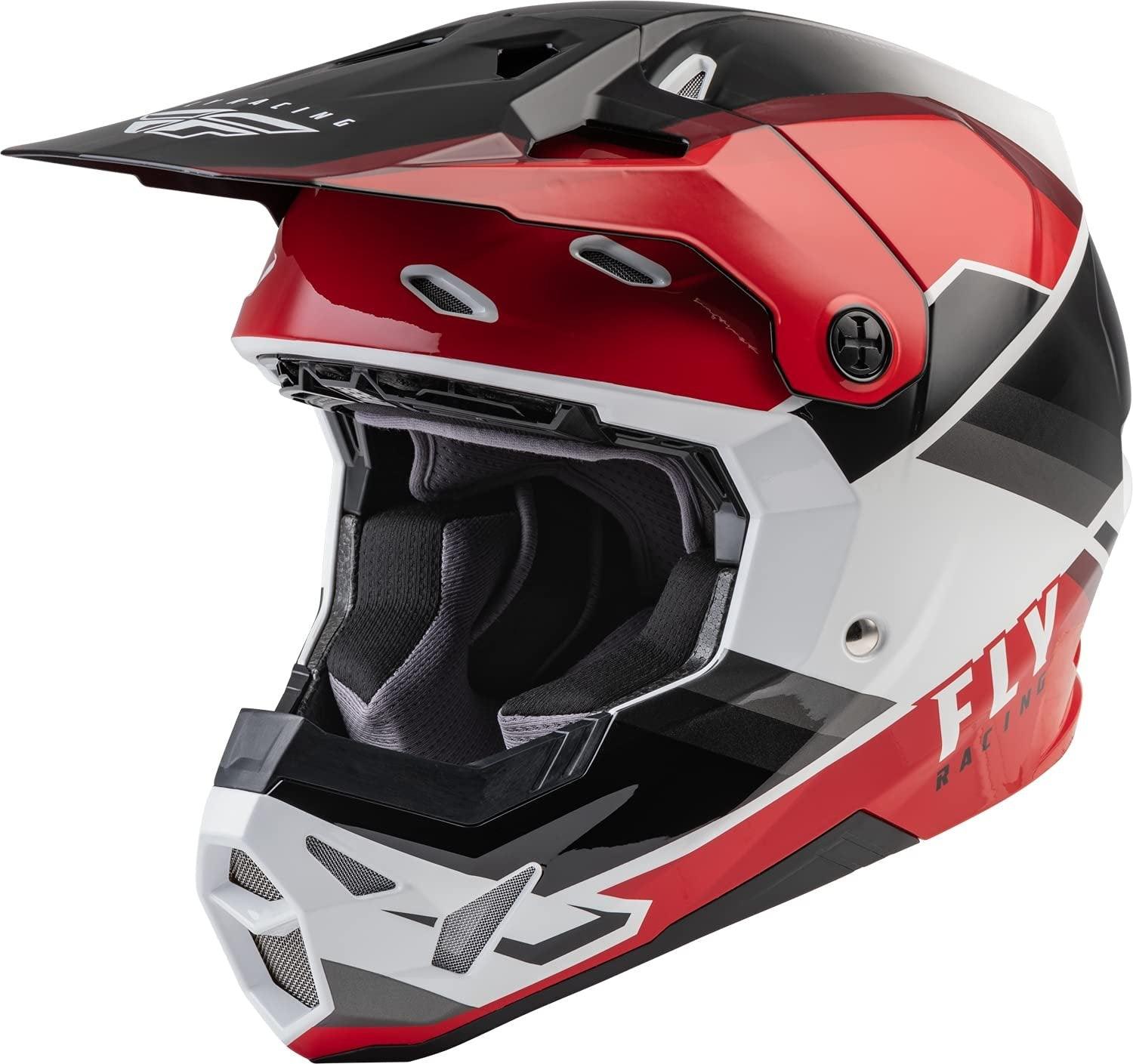 Fly Apparel Red/White/Black / Medium Fly Formula CP Rush Helmet 2025 73-0037M 191361459849 Jorgensen Powersports