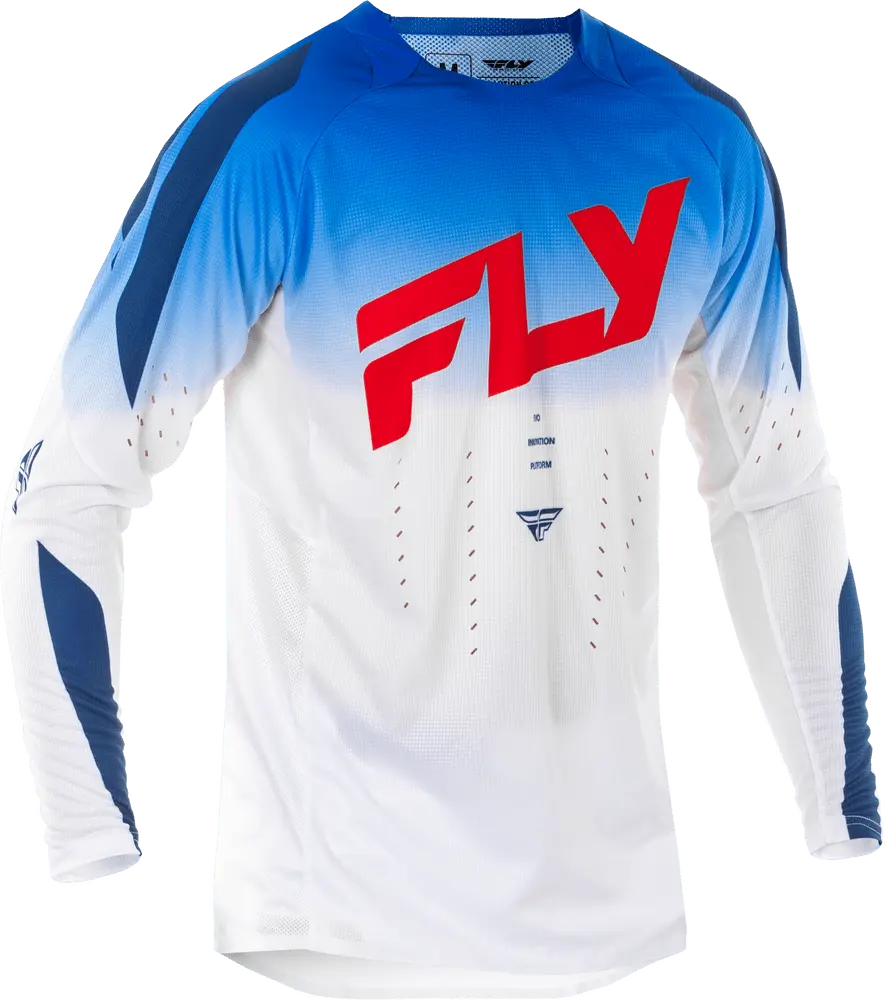 Fly Apparel Red/White/Blue / Medium Fly Evolution DST Jersey 2025 378-123M 191361475450 Jorgensen Powersports