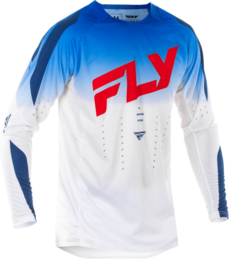Fly Apparel Red/White/Blue / Medium Fly Evolution DST Jersey 2025 378-123M 191361475450 Jorgensen Powersports