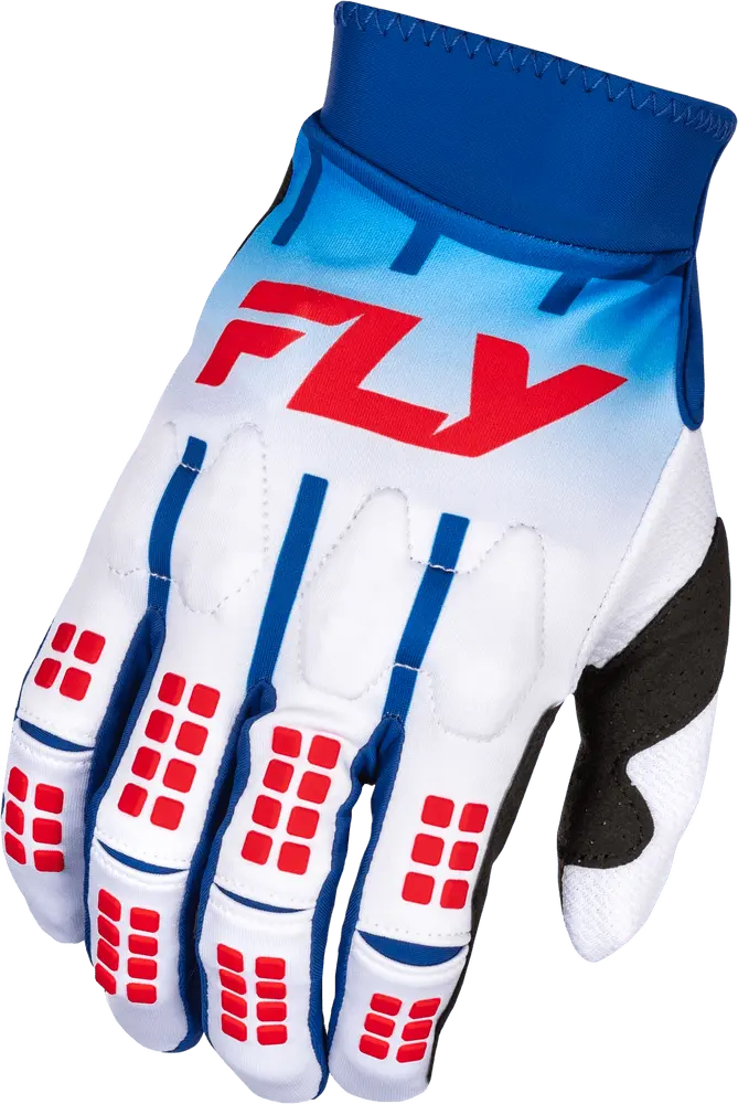 Fly Apparel Red/White/Blue / Small Fly Evolution DST Gloves 2025 378-113S 191361475085 Jorgensen Powersports