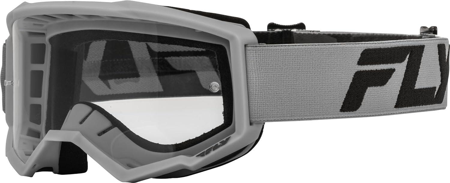 Fly Apparel Silver/Black / Youth Fly Focus Goggles 37-51157Y Jorgensen Powersports