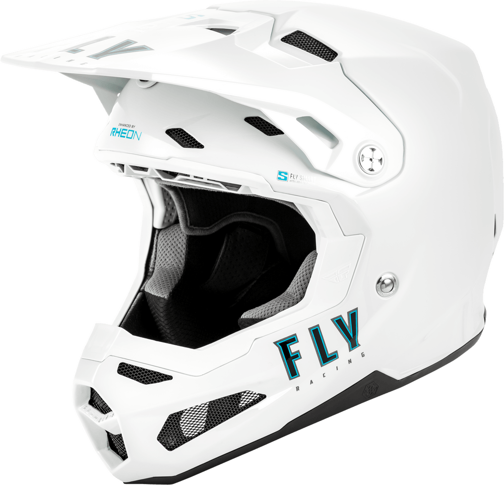 Fly Apparel White/Black / Large Fly Formula S Carbon Legacy Helmet 73-4494L 191361484483 Jorgensen Powersports