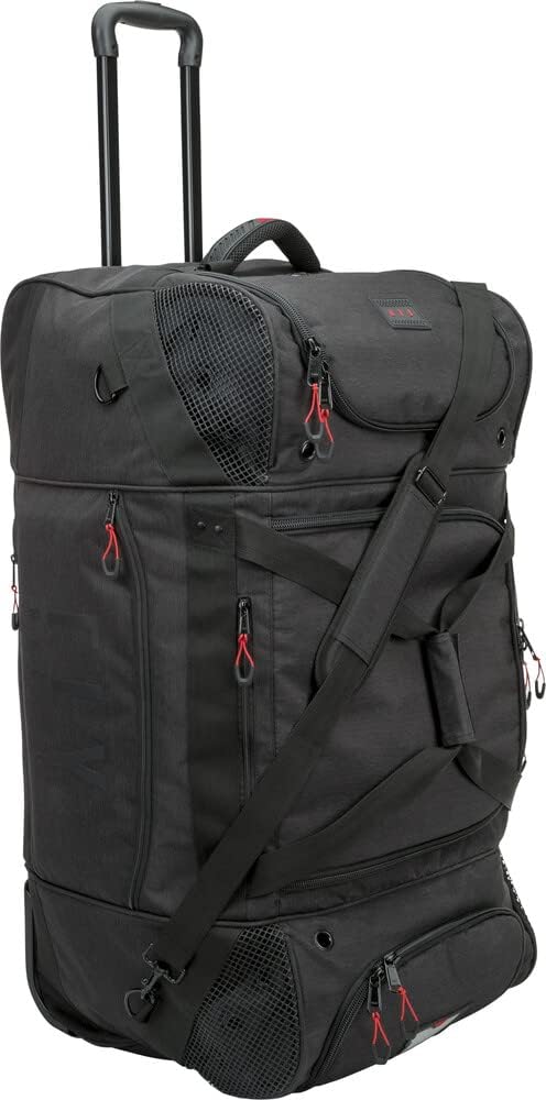 Fly Fly Racing Roller Grande Gear Bag Black 28-5225 B08F2X6MJH Jorgensen Powersports