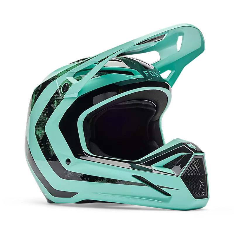 Fly helmet Blue / Medium Fox V1 Kairos Helmet 2026 36386-295-M 198571048726 Jorgensen Powersports