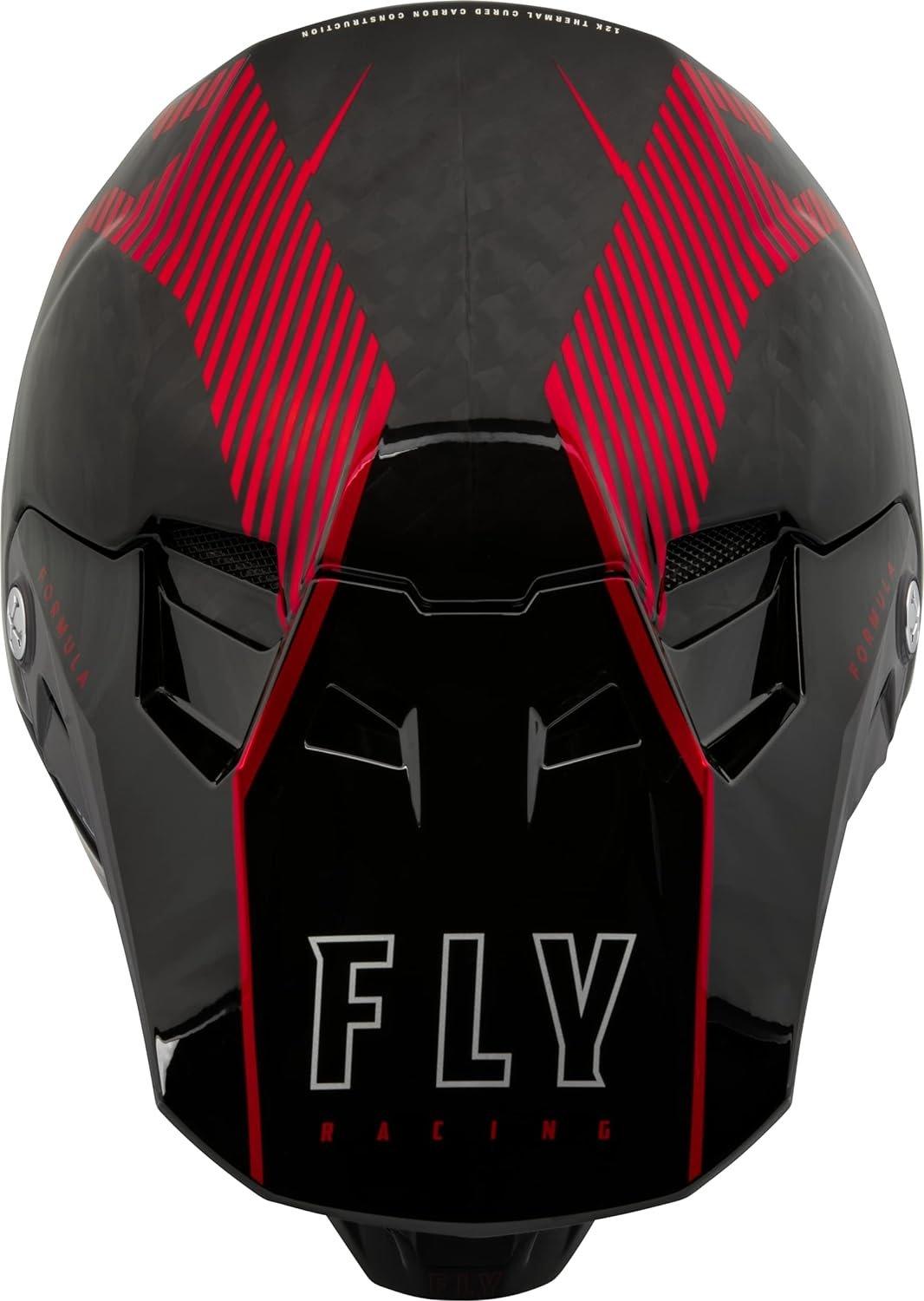 Fly helmet Fly Formula Carbon Solid Helmet Jorgensen Powersports