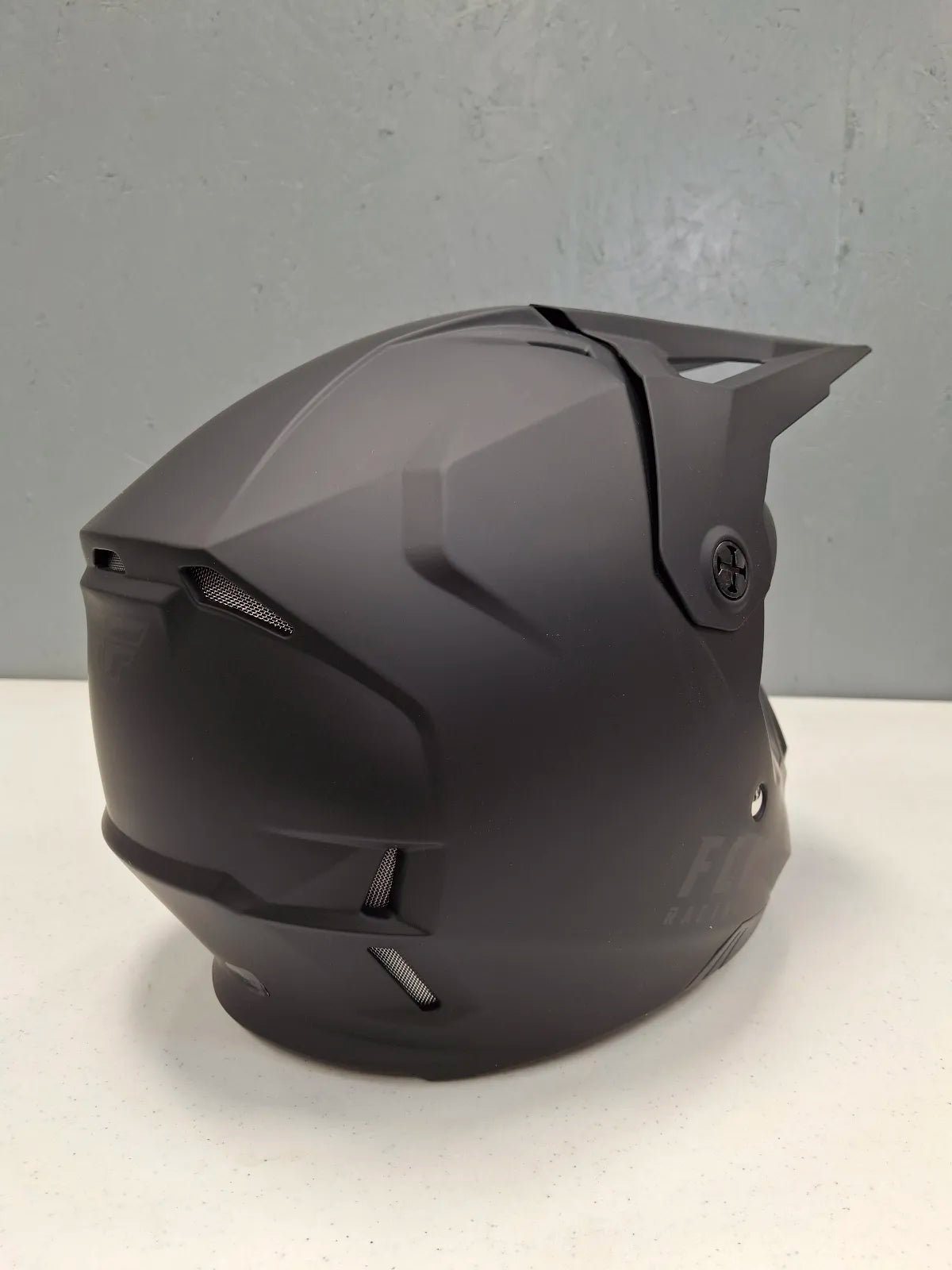 Fly helmet Fly Formula CP Rush Helmet 2025 (Matte Black, Large) USED 73-0025L U 191361459917 Jorgensen Powersports