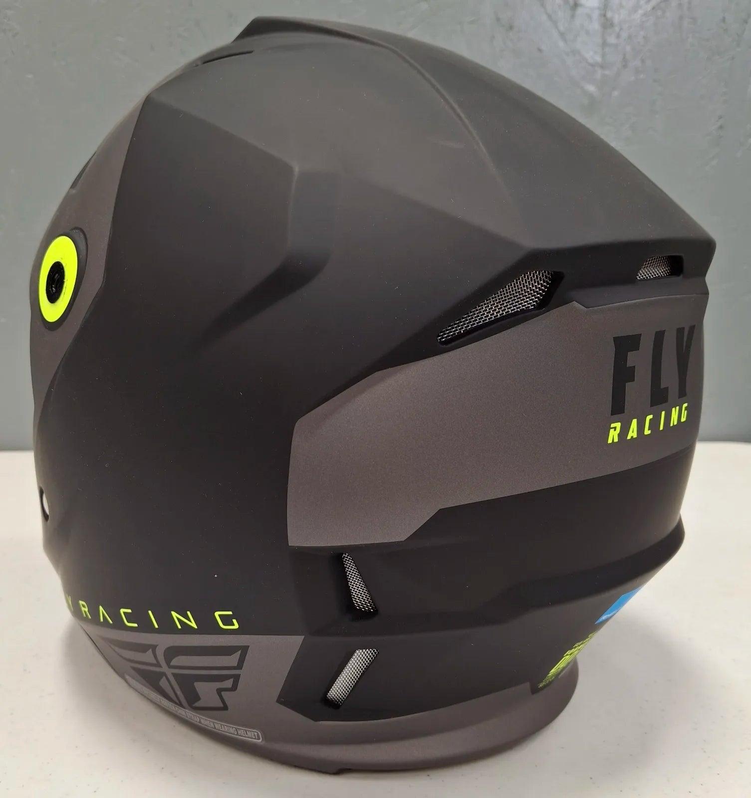 Fly helmet Fly Formula CP Slant Helmet (Matte Black/Grey/Hi-Vis, Large) USED 73-0030L U Jorgensen Powersports