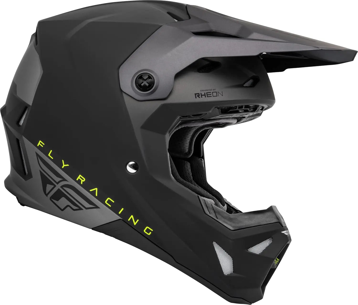 Fly helmet Fly Formula CP Slant Helmet (Matte Black/Grey/Hi-Vis, Large) USED 73-0030L U Jorgensen Powersports
