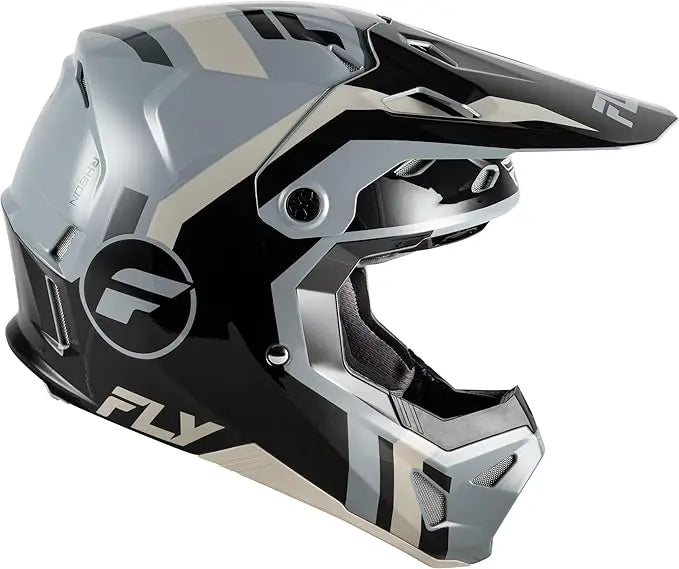 Fly helmet Grey/Black/White / Small FLY Racing 2026 Formula CP Seal MX Helmet 73-0040S 191361536168 Jorgensen Powersports