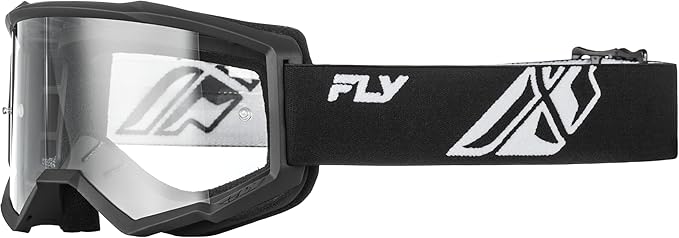 Fly Protection Black Fly Racing 2026 Focus Goggles for Motocross & Off-Road 37-51160 191361531460 Jorgensen Powersports