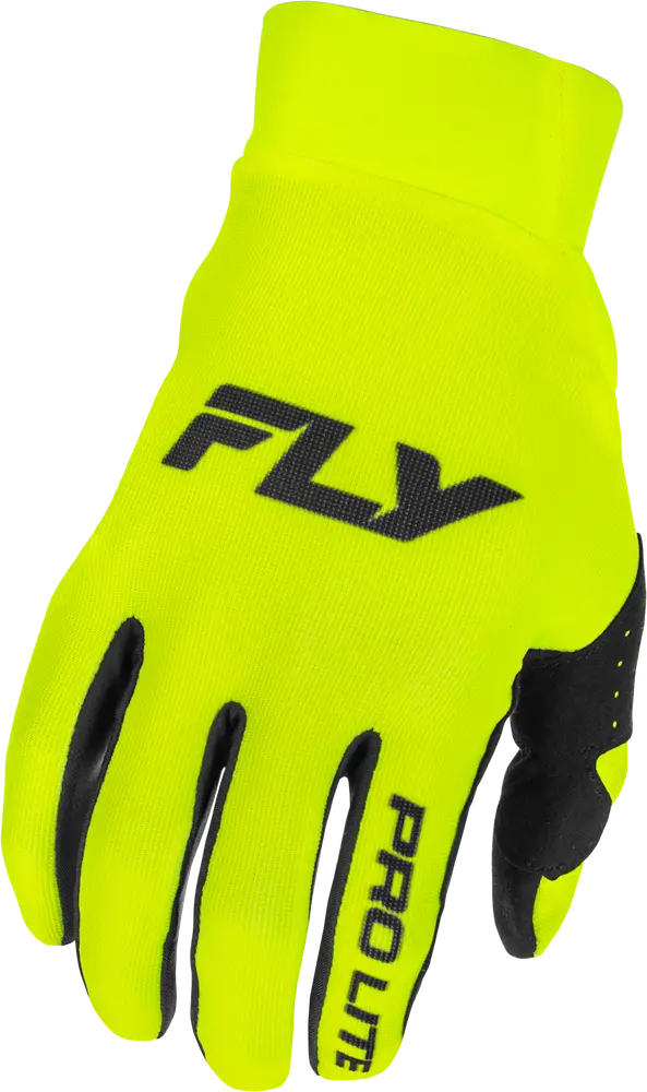Fly Protection Black/Hi-Vis / X-Small FLY RACING PRO LITE GLOVES 2026 379-046XS 191361519628 Jorgensen Powersports