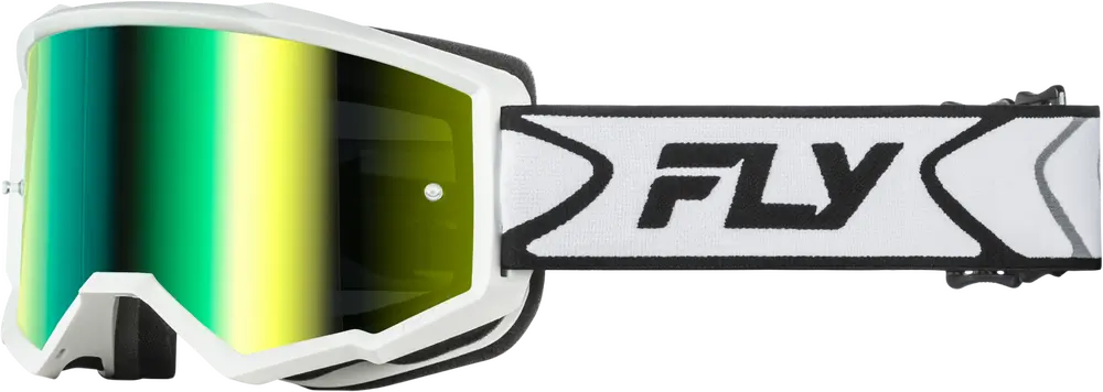 Fly Protection Black/White Fly Racing 2026 Zone Goggles 37-51534 191361531385 Jorgensen Powersports