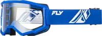 Fly Protection Blue Fly Racing 2026 Focus Goggles for Motocross & Off-Road 37-51162 191361531484 Jorgensen Powersports