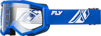 Fly Protection Blue Fly Racing 2026 Focus Goggles for Motocross & Off-Road 37-51162 191361531484 Jorgensen Powersports
