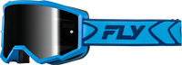 Fly Protection Blue Fly Racing 2026 Youth Zone Goggles 37-51535Y 191361531415 Jorgensen Powersports