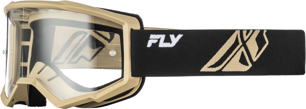 Fly Protection khaki FLY RACING YOUTH FOCUS GOGGLE 37-51166Y 191361531613 Jorgensen Powersports
