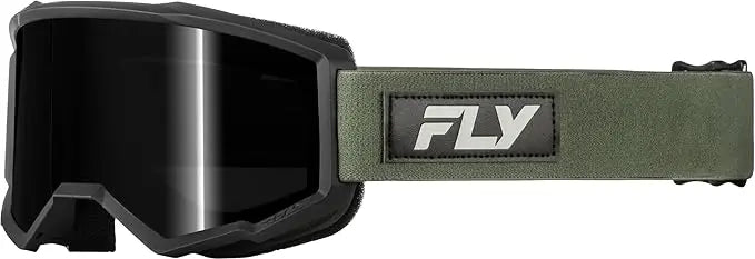 Fly Protection Olive Green Fly Racing 2026 Focus Sand Goggles for Motocross & Off-Road 37-51141 191361531651 Jorgensen Powersports