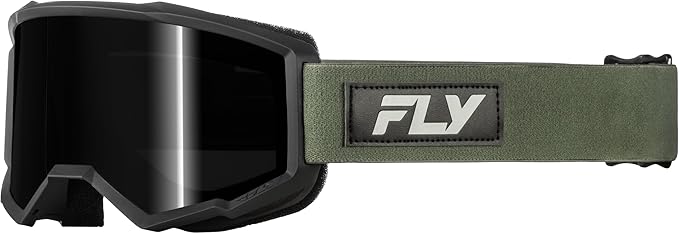 Fly Protection Olive Green Fly Racing 2026 Focus Sand Goggles for Motocross & Off-Road 37-51141 191361531651 Jorgensen Powersports