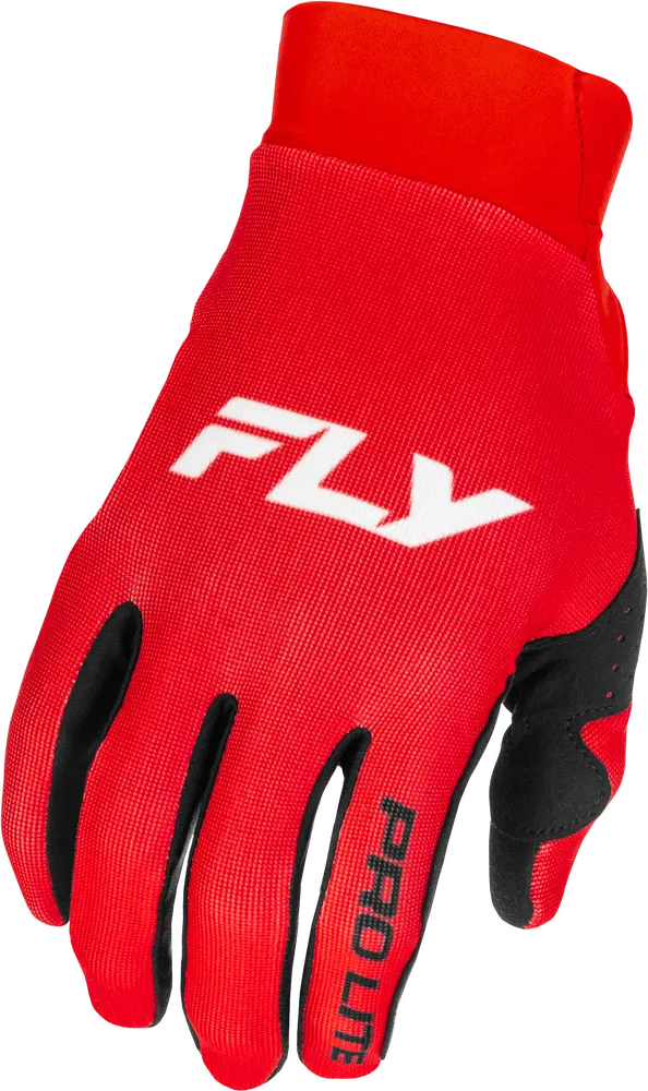 Fly Protection Red / X-Small FLY RACING PRO LITE GLOVES 2026 379-044XS 191361519468 Jorgensen Powersports