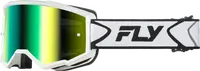 Fly Protection White Fly Racing 2026 Youth Zone Goggles 37-51534Y 191361531392 Jorgensen Powersports