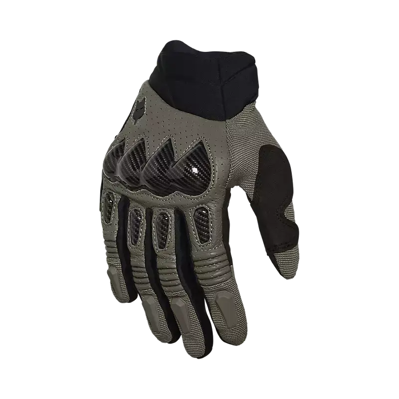 Fos Apparel Ash / Small Fox Bomber Gloves 31317-469-S 191972922183 Jorgensen Powersports