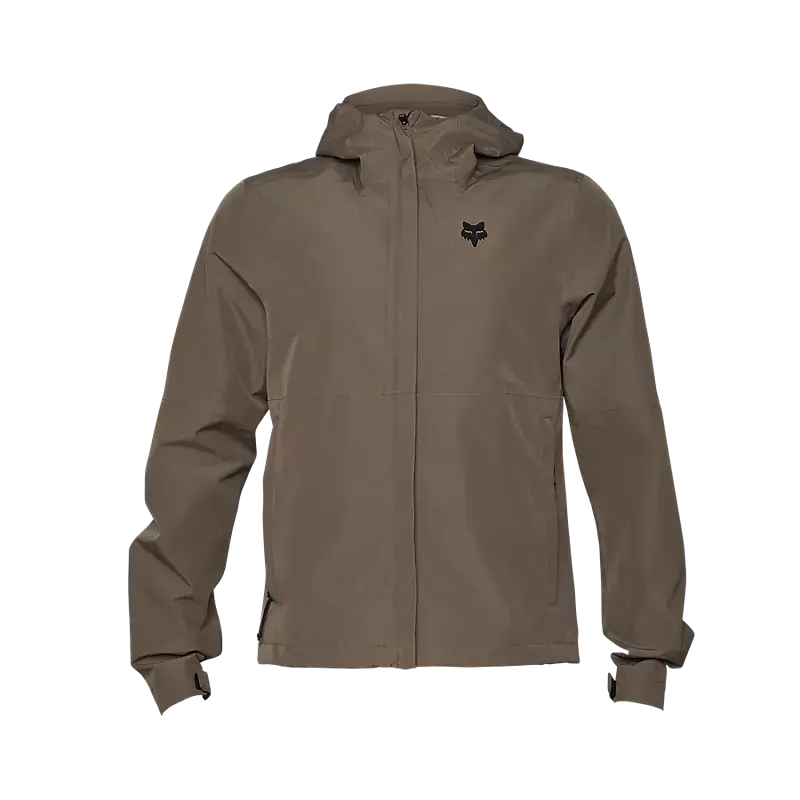 Fox Apparel Ash / Small Fox Ranger Off-Road Packable Rain Jacket 33736-469-S 191972923142 Jorgensen Powersports