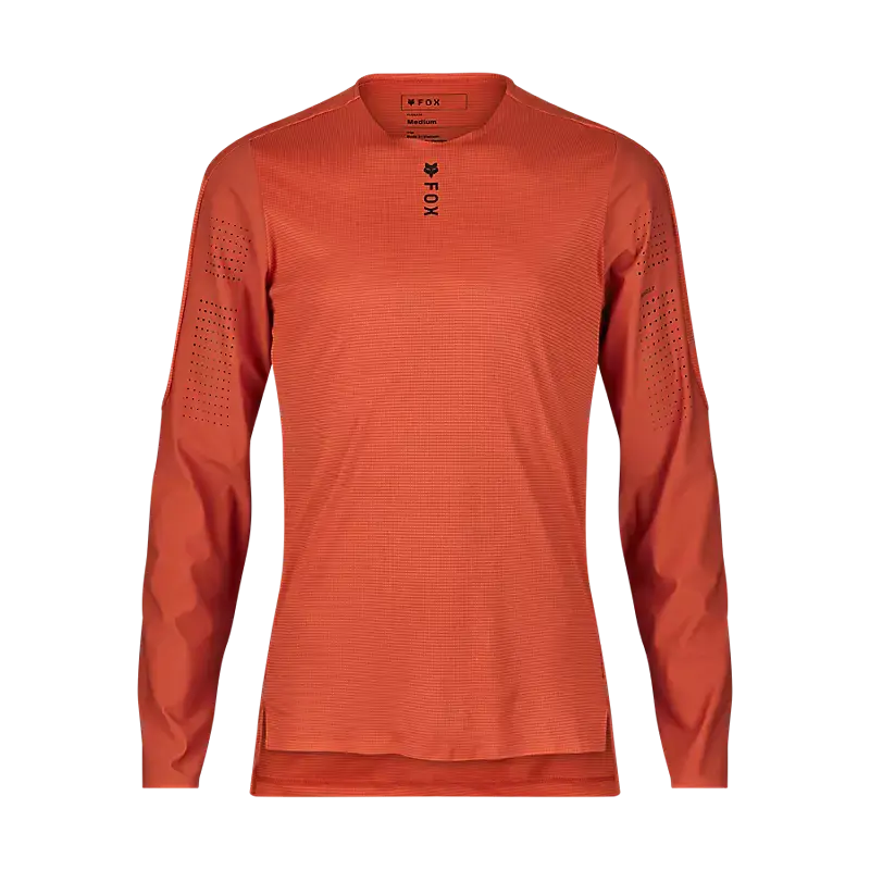 Fox Apparel Atomic Orange / Small Fox Flexair Pro Long Sleeve Jersey 32324-456-S 191972870170 Jorgensen Powersports