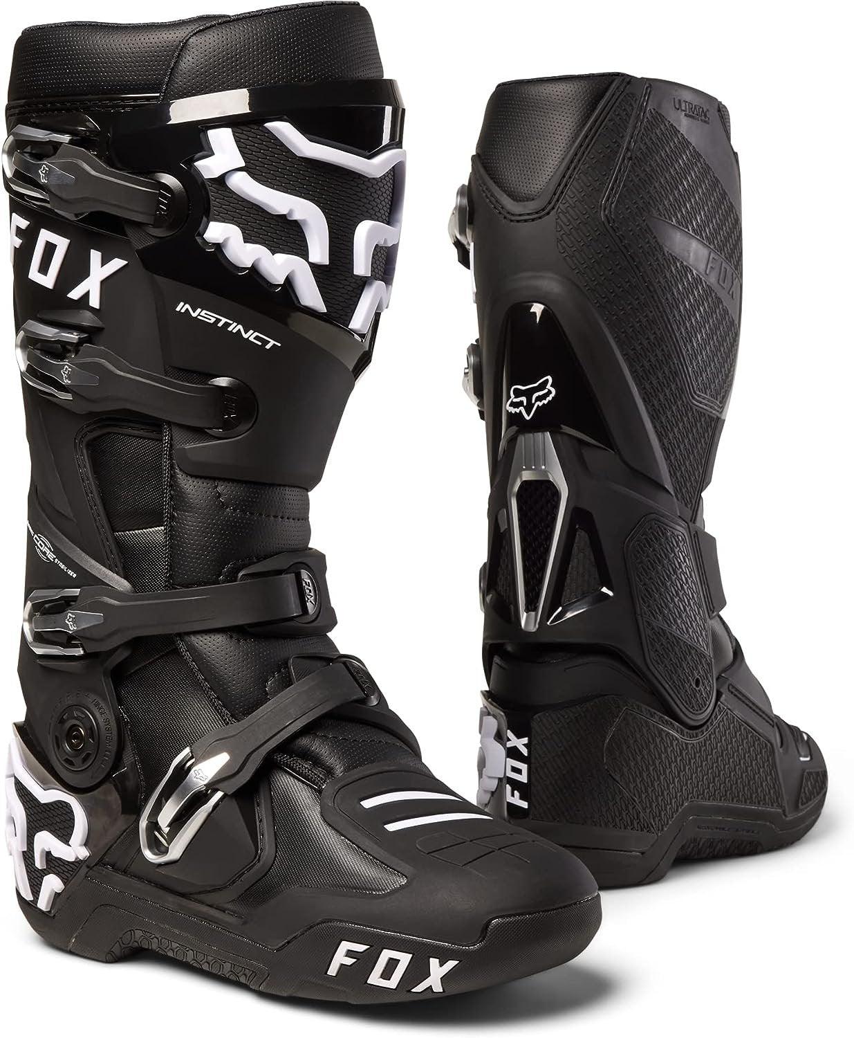 Fox Apparel Black / 8 Fox Instinct 2.0 Boots 24347-001-8 191972675058 Jorgensen Powersports
