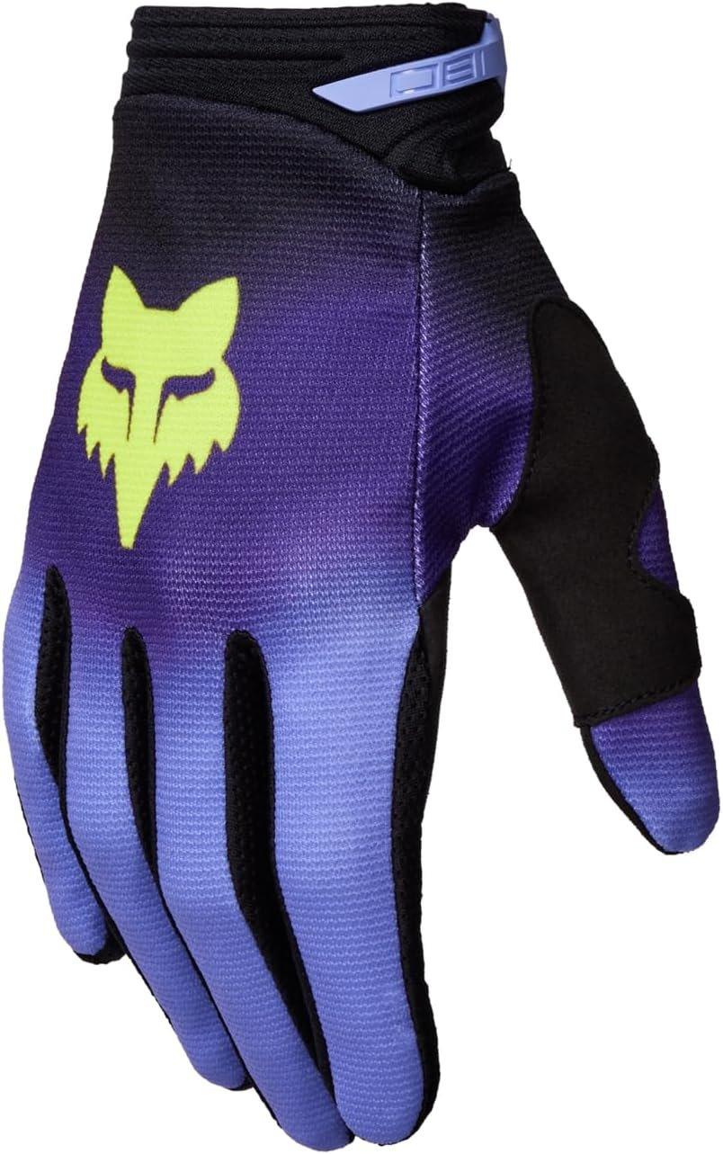 Fox Apparel Black/Blue / Medium Fox 180 Interfere Gloves 32014-013-M Jorgensen Powersports