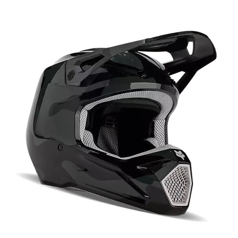 Fox V1 Solid Helmet - Jorgensen Powersports