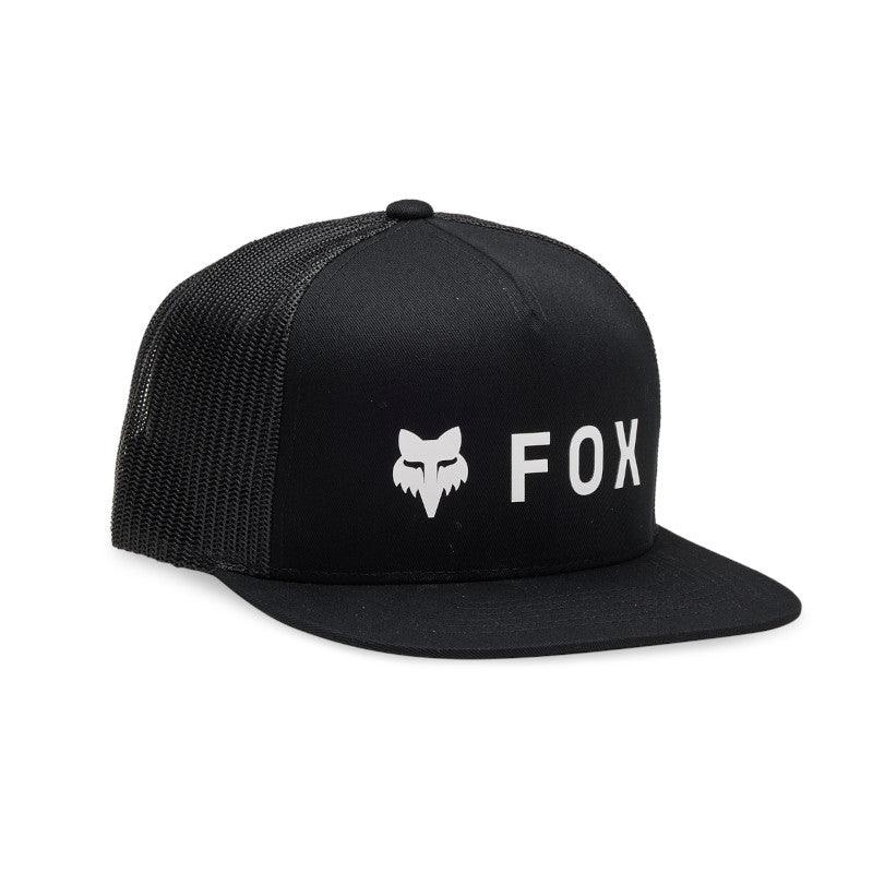 Fox Apparel Black Fox Absolute Mesh Snapback 31640-001 OS 191972813795 Jorgensen Powersports