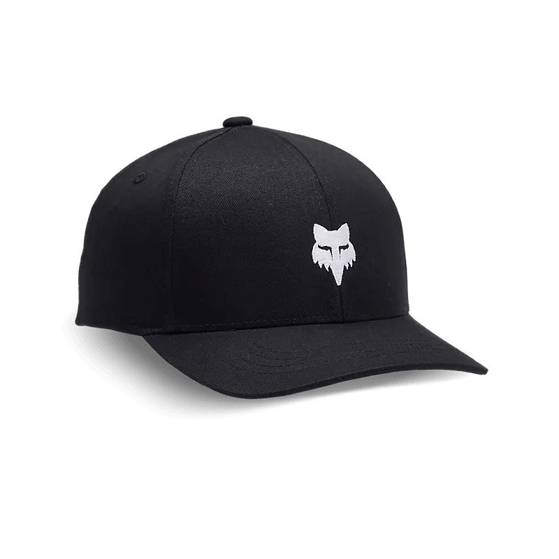 Fox Apparel Black Fox Legacy Hat Youth 31925-001 OS 191972819162 Jorgensen Powersports