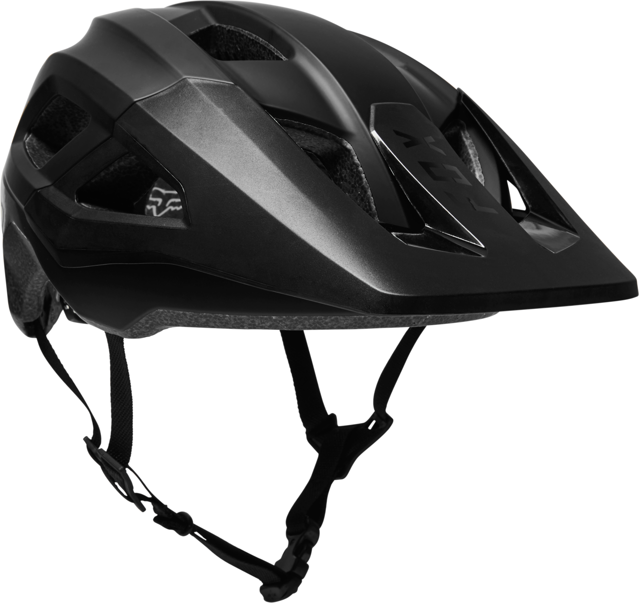 Fox Apparel Black Fox Mainframe Helmet Youth 28983-021-OS 191972619380 Jorgensen Powersports