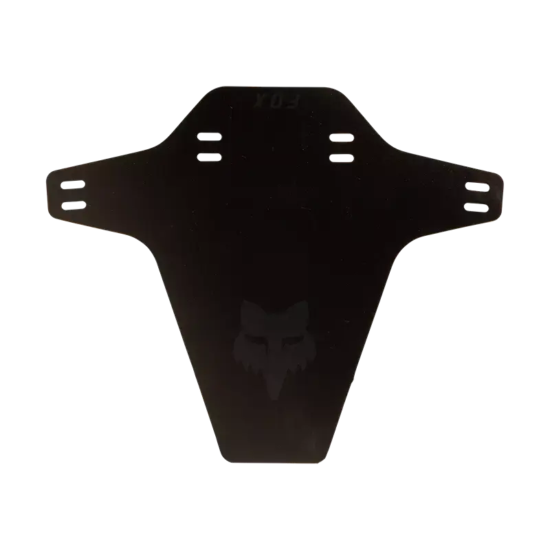 Fox Apparel Black Fox Mudguard 31192-001-OS 191972735608 Jorgensen Powersports