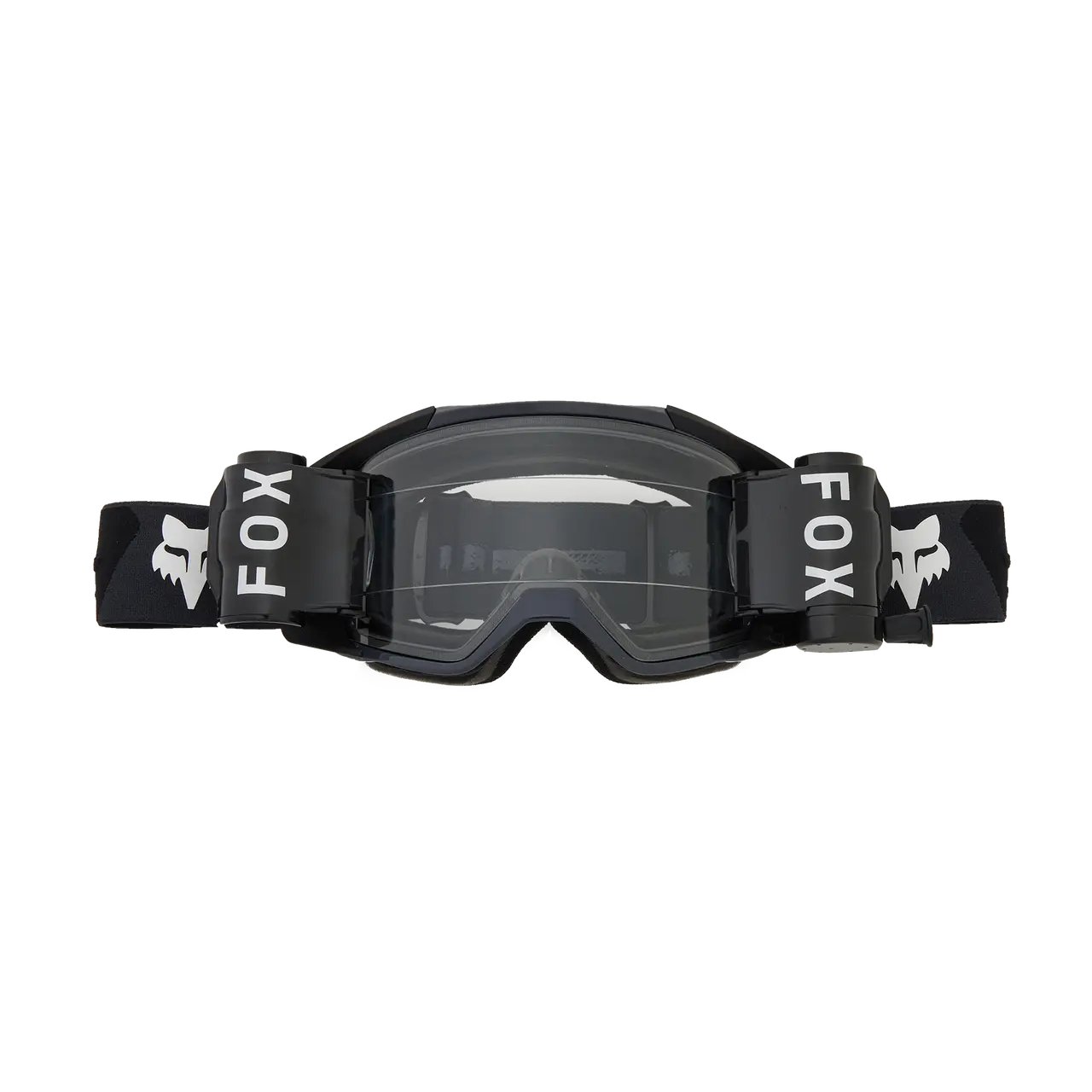 Fox Apparel Black Fox Vue Roll Off Goggles 31354-001-OS 191972814303 Jorgensen Powersports