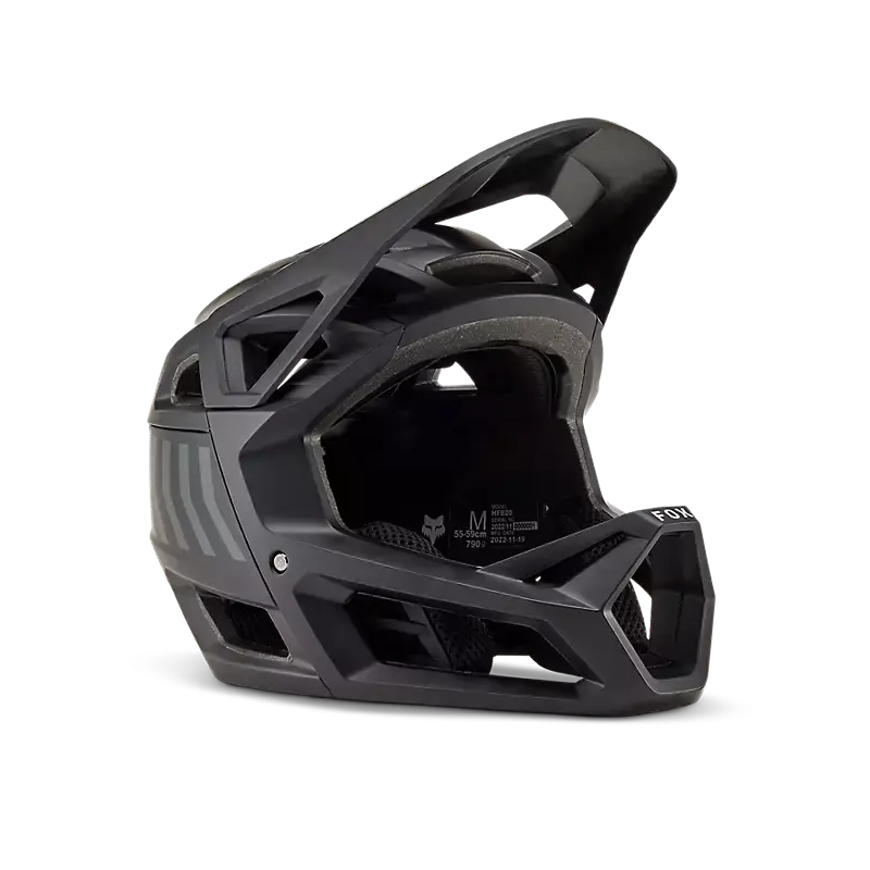 Fox Apparel Black Fox Youth Proframe Nace Helmet 32444-001-OS 191972814433 Jorgensen Powersports